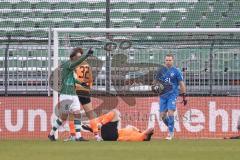 3. Liga; VfB Lübeck - FC Ingolstadt 04; Torwart Marius Funk (1, FCI)