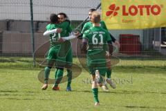 Fussball - Kreisliga - FC Grün Weiss Ingolstadt - FC Fatih Ingolstadt - Adar Gectan grün GW Ing. mit dem 1:1 Ausgleichstreffer - jubel - Foto: Meyer Jürgen