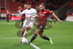 3. Liga; FC Ingolstadt 04 - FSV Zwickau; David Kopacz (29, FCI) Ziegele Robin (4 FSV)