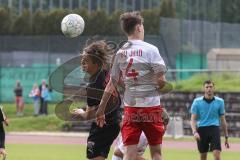 Relegation 2 - U17 - SSV Jahn Regensburg - FC Ingolstadt 04 - Benjamin Causevic (10 FCI) Niklas Heiniger (4 SSV)