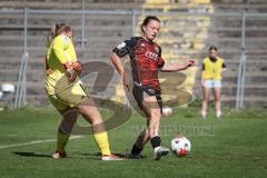 2. Bundesliga Frauen - Saison 2026/27  - FC Ingolstadt 04 Frauen - 1. FC Köln II - Stefanie Reischmann (Nr.24 - FCI Frauen) - Dübel Anika TW Köln - Foto: Meyer Jürgen