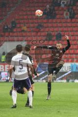 2.BL; FC Ingolstadt 04 - Erzgebirge Aue; Rico Preißinger (6, FCI) Fandrich Clemens (5 Aue)