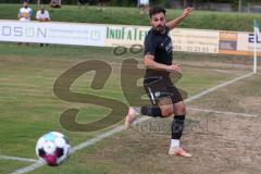 Bezirksliga - Saison 2022/2023 - SV Manching - VSST Günzlhofen - Abou - Kahlil Abdel schwarz (Nr.20 - SV Manching) - Foto: Meyer Jürgen