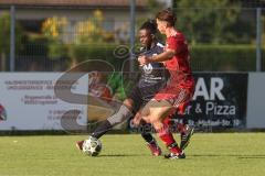 Kreisklasse - Saison 2025/26- TSV Etting - TSV Altmannstein-  - Arnold Azeem schwarz Etting - Hannes Eichenseher rot Altmannstein  - Foto: Meyer Jürgen