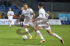 3. Liga; SV Waldhof Mannheim - FC Ingolstadt 04; Patrick Schmidt (9, FCI) Arian Llugiqi (25, FCI)