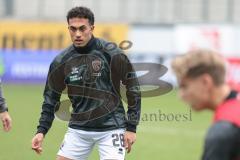 3. Liga; TSV Havelse - FC Ingolstadt 04; vor dem Spiel Nishan Velupilay (28 FCI)