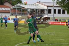 Bezirksliga - Saison 2022/2023 - SV Manching  - SVN München - Rainer Meisinger (Nr.8 - SV Manching) - Awoudja Darius blau München - Foto: Meyer Jürgen