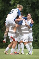 Kreisklasse - Saison 2026/27 - TSV Etting - SV Sandersdorf - Der 1:0 Führungstreffer durch Michael Belousow weiss Etting - jubel -  - XXXXX - Foto: Meyer Jürgen