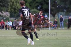 Testspiel - 2. Bundesliga - VfB Eichstätt - FC Ingolstadt 04 - Silman El Baset (36, FCI) Hawkins Jaren (20 FCI)