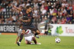 3. Liga - Saison 2025/26 - VFB Stuttgart II - FC Ingolstadt 04  - Carlsen Frederic Bennedsgaard (Nr.8 - FC Ingolstadt 04) - XXXXX - Foto: Meyer Jürgen