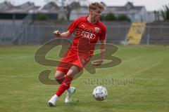 Bayernliga Süd - Saison 2022/2023 - FC Ingolstadt 04 - FC Memmingen - Benedikt Schwarzensteiner (Nr.4 - FCI II)  - Foto: Meyer Jürgen