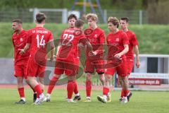 Kreisliga - Saison 2025/26- SV Zuchering - FC Mindelstetten - Der 1:1 Ausgleichstreffer durch Nico Ziegler rot Zuchering - jubel -  - Foto: Meyer Jürgen
