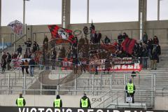 3.Liga - Saison 2022/2023 - 1. FC Saarbrücken - FC Ingolstadt 04 - Mitgereiste Fans - Foto: Meyer Jürgen