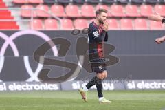 3. Liga; FC Ingolstadt 04 - SV Sandhausen; ärgert sich Torchance verpasst Yannick Deichmann (20, FCI)