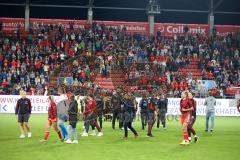 DFB - Pokal - Frauen - Saison 2022/2023 - FC Ingolstadt 04 -  FC Bayern München - Nach dem Spiel - Foto: Meyer Jürgen