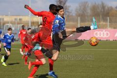 A - Junioren Bundesliga Süd/Südwest -  Saison 2021/2022 - FC Ingolstadt 04 - 1. FC Saarbrücken - Madougou Ibrahim (#9 FCI) - Foto: Meyer Jürgen