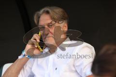 3.Liga - Saison 2023/2024 - Preußen Münster - FC Ingolstadt 04 - Geschäftsführer Sport und Kommunikation Dietmar Beiersdorfer (FCI) -  - Foto: Meyer Jürgen