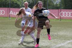 2. Fußball-Liga - Frauen - Saison 2022/2023 - FC Ingolstadt 04 -  SG 99 Andernach - Erjona Zani (Nr.7 - FCI Frauen) -Wagner Alina weiss Andernach -  Schüller Dana #19 Andernach - Foto: Meyer Jürgen