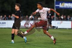 Toto Pokal; TSV Landsberg - FC Ingolstadt 04; Torchance verpasst Marcel Costly (22, FCI) Fippl, Jannik 5