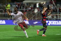 3. Liga; FC Viktoria Köln - FC Ingolstadt 04; Tor Jubel Treffer Yannick Deichmann (20, FCI) 0:1 Wolf Lucas (21 VK)