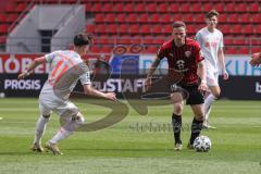 3. Liga - FC Bayern 2 - FC Ingolstadt 04 - Marcel Gaus (19, FCI) Kühn Nicolas (11 FCB)