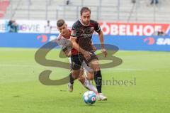 2.BL; FC Ingolstadt 04 - 1. FC Nürnberg - Michael Heinloth (17, FCI) Krauß Tom (14 , 1.FCN)