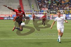 3.Liga - Saison 2022/2023 - FC Ingolstadt 04 -  1. FC Saarbrücken - Moussa Doumbouya (Nr.27 - FCI) - Foto: Meyer Jürgen