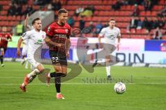 3. Liga; FC Ingolstadt 04 - Hallescher FC; Sturm Marcel Costly (22, FCI), Hug Nico (22 Halle)