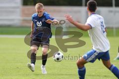 Kreisliga - Saison 2023/2024 - SV Menning - FC Mindelstetten - Marcel von Schuttenbach
 blau Menning - Foto: Meyer Jürgen