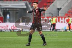 2.BL; FC Ingolstadt 04 - SG Dynamo Dresden; Dominik Franke (3 FCI)