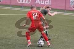 Frauen - Bayernliga -  FC Ingolstadt 04 II -SV Frensdorf -  Annika Siebenhüter rot FCI - Foto: Meyer Jürgen