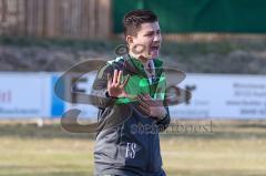 Bezirksliga OBB Nord - SV Manching - FC Schwabing München - Florian Stegmeier Trainer Manching - Foto: Jürgen Meyer