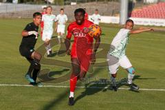 A-Junioren Bundesliga Süd/Südwest - Saison 2021/22 - FC Ingolstadt 04  - SpVgg Greuther Fürth - Udebuluzor Michael rot FCI - Böhnke Max Torwart Greuther Fürth - Foto: Jürgen Meyer