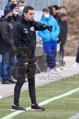 Bayernliga Süd - Saison 2021/2022 - FC Ingolstadt 04 II -  SpVgg Unterhaching - Käs Alexander Trainer FCI - Foto: Meyer Jürgen