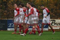 Kreisklasse - Saison 2025/26- Türk SV Ingolstadt - SC Steinberg-  - Enis Kuqanaj weiss Türkisch schiesst den 1:0 Führungstreffer -jubel  - Foto: Meyer Jürgen