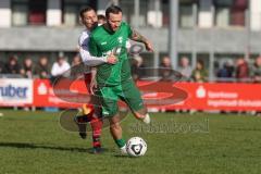 Bezirksliga - Saison 2023/24 - TSV Gaimersheim - FC Schwabing München - Thomas Schreiner (Nr.27 - Gaimersheim) - Jonas Jehle weiss Schwabing - Foto: Meyer Jürgen