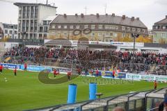 3.Liga - Saison 2022/2023 - TSV 1860 München - FC Ingolstadt 04 - Mitgereiste Fans - Foto: Meyer Jürgen