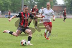 2. Bundesliga Frauen - Saison 2024/25 - FC Ingolstadt 04 Frauen - FSV Gütersloh - Paula Vidovic (Nr.11 - FCI Frauen) - Kappmeier Finja weiss Gütersloh - Foto: Meyer Jürgen