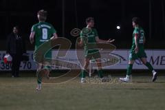 Landesliga - Saison 2024/25 - SV Manching - FC Ehekirchen - Simon Berger (Nr.5 - SV Manching) mit dem 3:1 Führungstreffer - jubel -  - XXXXX - Foto: Meyer Jürgen