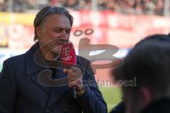 2024_1_20 - 3. Liga - Saison 2023/24 - HallescherFC - FC Ingolstadt 04 -  - Geschäftsführer  Dietmar  Beiersdorfer (FC Ingolstadt 04) - XXXXX - Foto: Meyer Jürgen