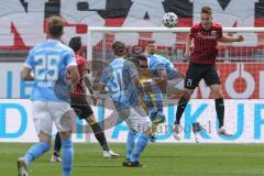 3. Liga - FC Ingolstadt 04 - TSV 1860 München - Tobias Schröck (21, FCI) Mölders Sascha (9, 1860)