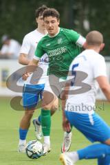Testspiel - Bezirksliga - Saison 2025/26 - FC Gerolfing - SpVgg Joshofen Bergheim - Niklas Nissl grün Gerolfing - XXXXX - Foto: Meyer Jürgen