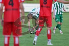 Landesliga - Saison 2025/26 - SV Manching - TSV Dachau  - Rainer Meisinger (Nr.8 - SV Manching) - XXXXX - Foto: Meyer Jürgen