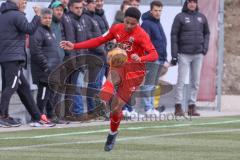 A - Junioren Bundesliga Süd/Südwest -  Saison 2021/2022 - FC Ingolstadt 04 - Eintracht Frankfurt - Udogu David (#3 FCI) - Foto: Meyer Jürgen