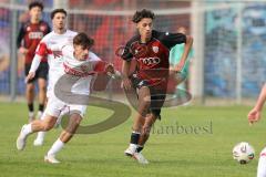 A-Junioren Bundesliga -  Saison 2026/27 - FC Ingolstadt 04 - VFB Stuttgart - Kaydin Malik rot FCI - XXXXX -  Foto: Meyer Jürgen