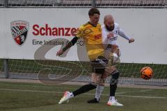AUDI - Schanzer Amateur Cup - Halbfinale 2 - Saison 2024/25 - TSV Lichtenau - SV Hundszell - Marco Lustig gelb Lichtenau - Marcel Nicht weiss Hundszell - Foto: Meyer Jürgen