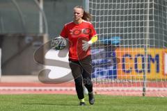 DFB - Pokal Frauen 1. Runde - Saison 2023/2024 - FC Ingolstadt 04 - FC Carl Zeiss Jena - Torwart Anna-Lena  Daum (Nr.22 - FCI Frauen) - beim warm machen - Foto: Meyer Jürgen