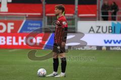 3.Liga - Saison 2022/2023 - FC Ingolstadt 04 -  MSV Duisburg - Denis Linsenmayer (Nr.23 - FCI) - Foto: Meyer Jürgen