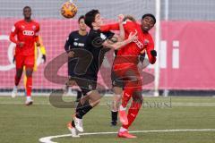 A - Junioren Bundesliga Süd/Südwest -  Saison 2021/2022 - FC Ingolstadt 04 - SC Freiburg - Udebuluzor Michael (#21 FCI) - Foto: Meyer Jürgen