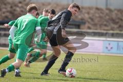 Kreisklasse - Saison 2025/26- TSV Gaimersheim II - SV Lippertshofen - Christoph Katzenbogen schwarz Gaimersheim - Niclas Führer grün Lippertshofen - Foto: Meyer Jürgen